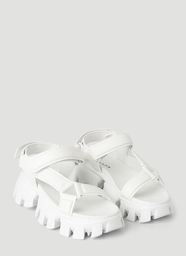 Prada Cloudbust Thunder Sandals White pra0248046