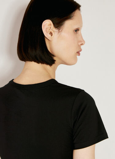 Entire Studios 紧身 T 恤 黑色 ent0255012