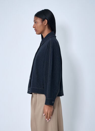 Max Mara Denim Jacket Navy max0263037