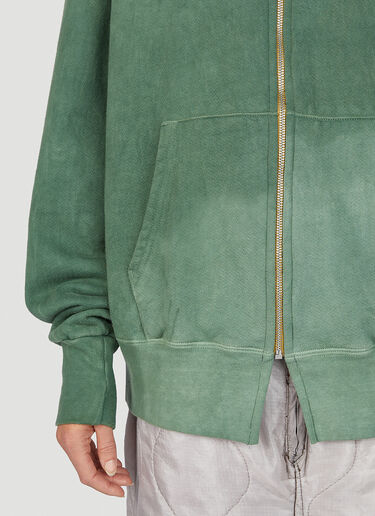 NOTSONORMAL Splashed Hooded Sweatshirt Green nsm0351019