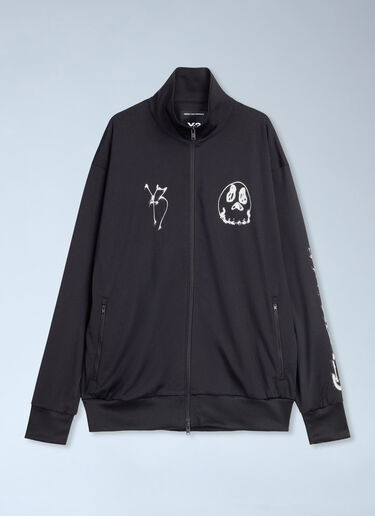 LN-CC® - Y-3 x CHITO: Graphic Track Jacket - Black Y-3 x CHITO Graphic Track Jacket Black yyy0165035