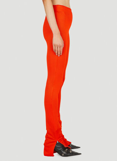 1017 ALYX 9SM Split Cuff Leggings Red aly0250021