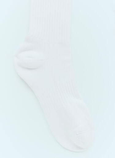 Patta Logo Jacquard Socks White pat0154009