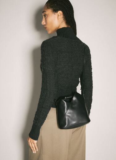 MM6 Maison Margiela 经典日式斜挎包 黑色 mmm0257018