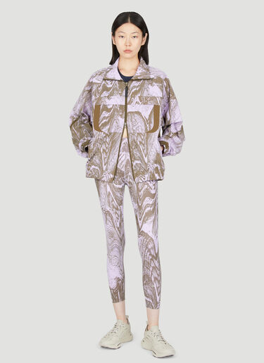 adidas by Stella McCartney Print Track Jacket Purple asm0254016