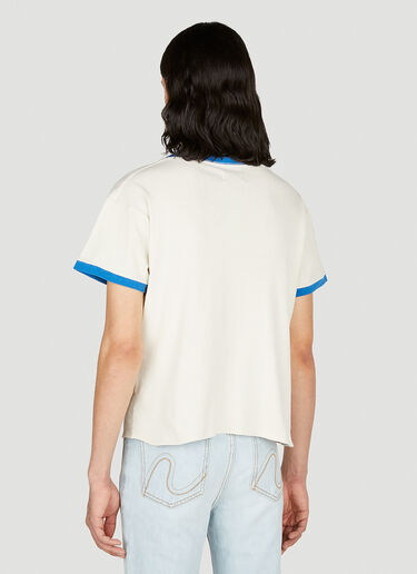 ERL Kappa Sweetheart T-Shirt White erl0152001