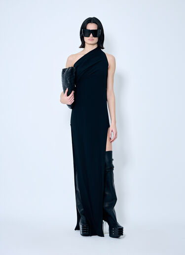 Rick Owens Athena Maxi Dress Black ric0259004