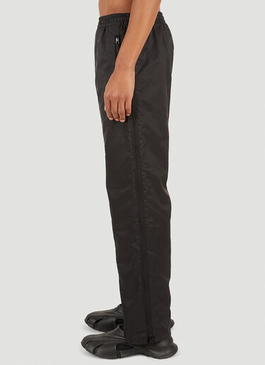 Prada Logo Plaque Track Pants Black pra0152036