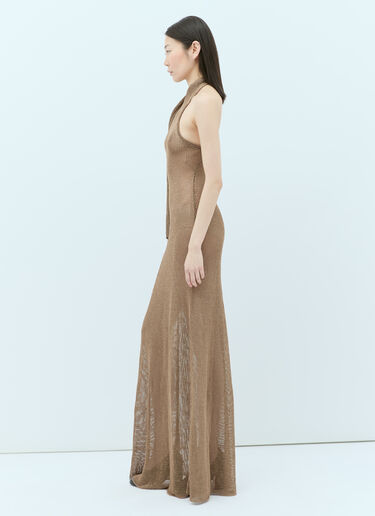 Aya Muse Tera Maxi Dress Beige aym0255003