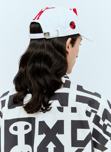Walter Van Beirendonck W 베이스볼 캡 화이트 wlt0156021