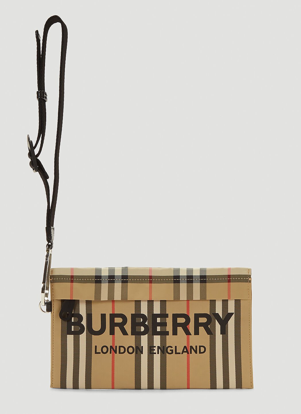 Burberry Women s Vintage Check Clutch Bag in Beige LN CC