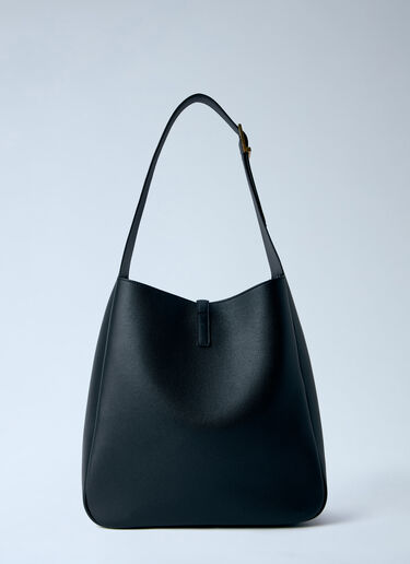 Saint Laurent ル 5 ア 7 サプル ラージ ショルダーバッグ ブラック sla0263060