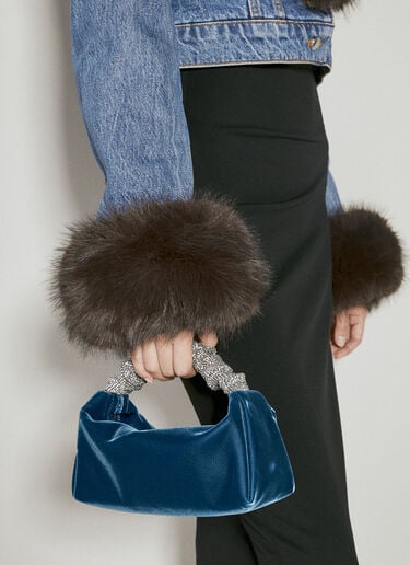 Alexander Wang Scrunchie Mini Handbag Blue awg0254024