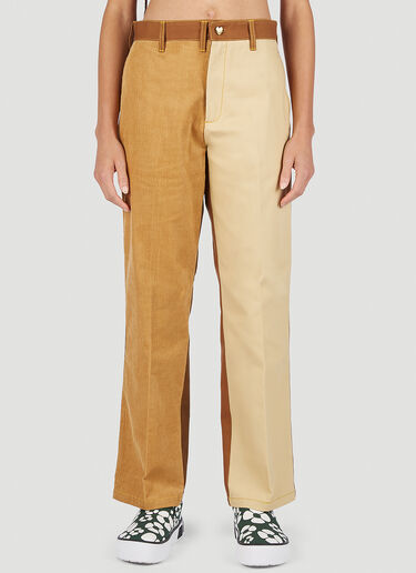 Marni x Carhartt Colour Block Panel Pants Brown mca0250013