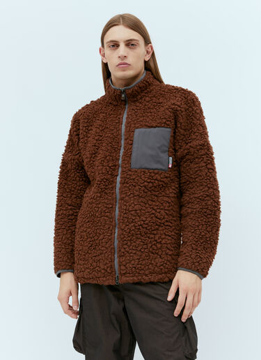 66°North Varmahlid Shearling Fleece Jacket Brown ssn0154002