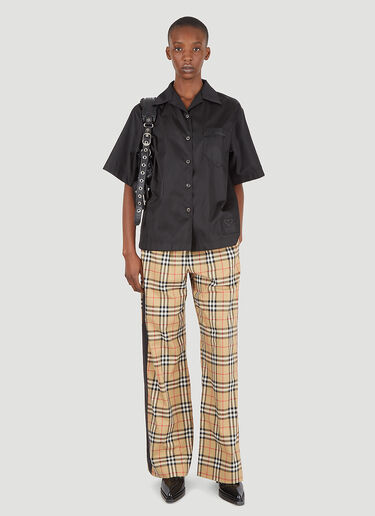 Burberry Louane 格纹长裤 米 bur0246089