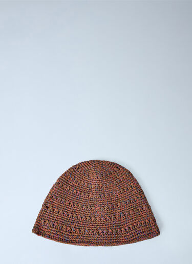 LN-CC® - Stüssy: Hemp Stock Bucket Hat - Brown Stüssy Hemp Stock Bucket Hat Brown sts0166081