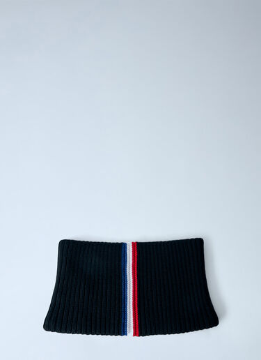 Moncler Grenoble Ribbed Knit Headband Black mog0265012