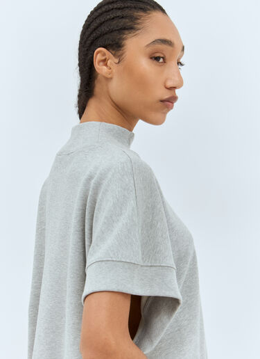 Dries Van Noten Short-Sleeve Sweatshirt Grey dvn0258020