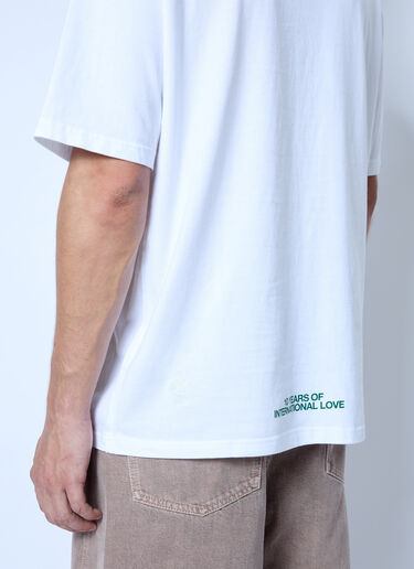 Logo Motif T-Shirt ACMH x Love International Logo Motif T-Shirt White acl0162001