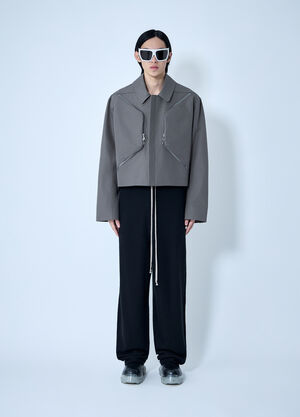 Rick Owens Heizer Mac Jacket Grey ric0163019