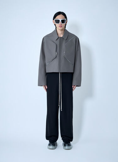 Rick Owens Heizer Mac Jacket Grey ric0163019