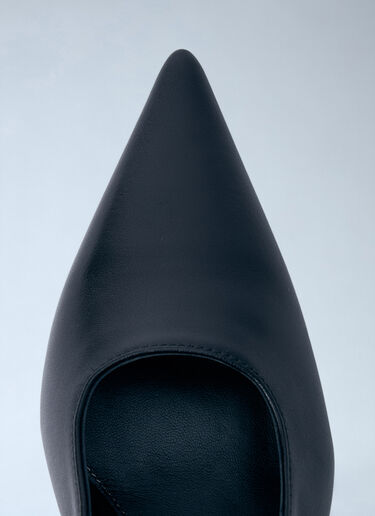 Classic Leather Slingback Heels TOTEME Classic Leather Slingback Heels Black tot0261036