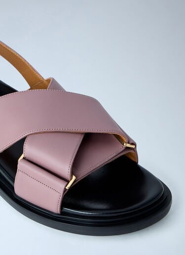 LN-CC® - Marni: Fussbett Sandal - Purple Marni Fussbett Sandal Purple mni0265015