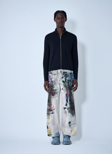 Zip-Up Cardigan Acne Studios Zip-Up Cardigan Black acn0162021