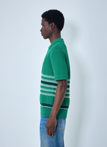 Lacoste Knit Polo Shirt Green lac0164008