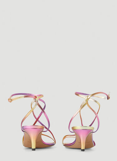 Isabel Marant Amily Heeled Sandals Pink ibm0248018