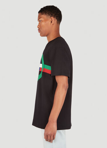 Gucci 互锁双 G 印花 T 恤 黑色 guc0152078