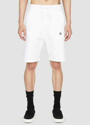 7 Moncler Fragment Track Shorts White mfr0154010