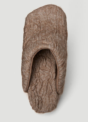 Yume Yume Truck Wool Slip Ons Beige yum0250002