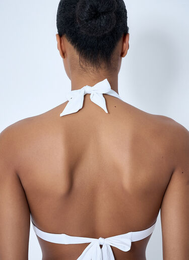 Max Mara Halter Neck Bra White max0264056