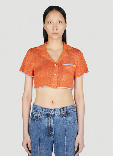 Jacquemus Le Haut Brilho Top Orange jac0251034