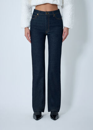 Khaite Danielle Jeans Black kha0262003