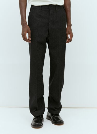 Lemaire Maxi Chino Pants Black lem0154005