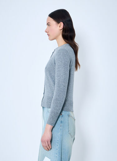 Maison Margiela Wool Cardigan Grey mla0259009