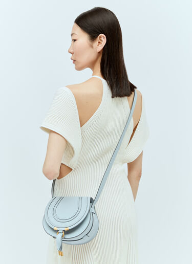 Marcie Small Saddle Bag Chloé Marcie Small Saddle Bag Blue chl0256020