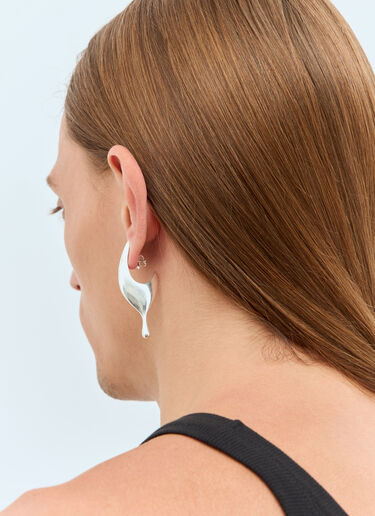 Milko Boyarov Cut-Out Drop Earrings Silver mkb0355002