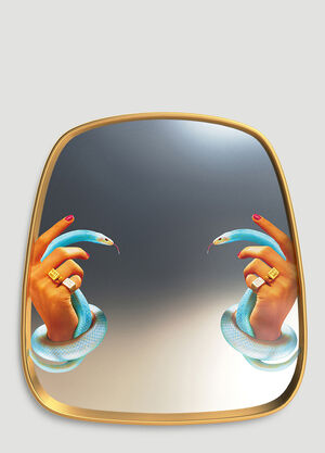 Fornasetti Snakes Mirror Multicolour wps0691856