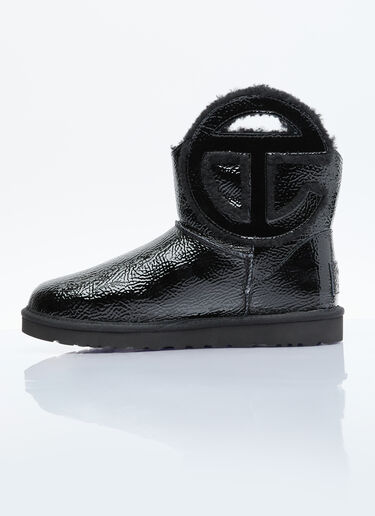 UGG x Telfar ロゴ ミニクリンクルブーツ  ブラック ugt0354017