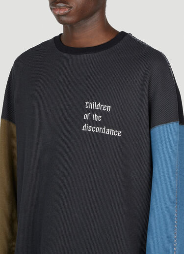 Children Of The Discordance Panelled Sweatshirt Brown cod0154007