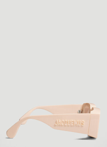 Jacquemus 레 뤼네트 투피 선글라스 핑크 jac0151046