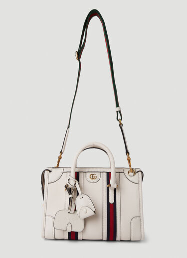 Gucci Double G Top Handle Handbag White guc0251010