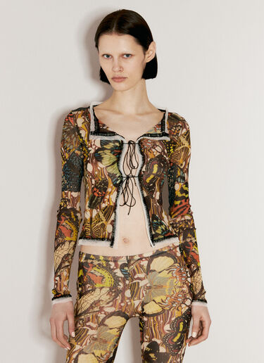 Jean Paul Gaultier Butterfly Cardigan Multicolour jpg0256002