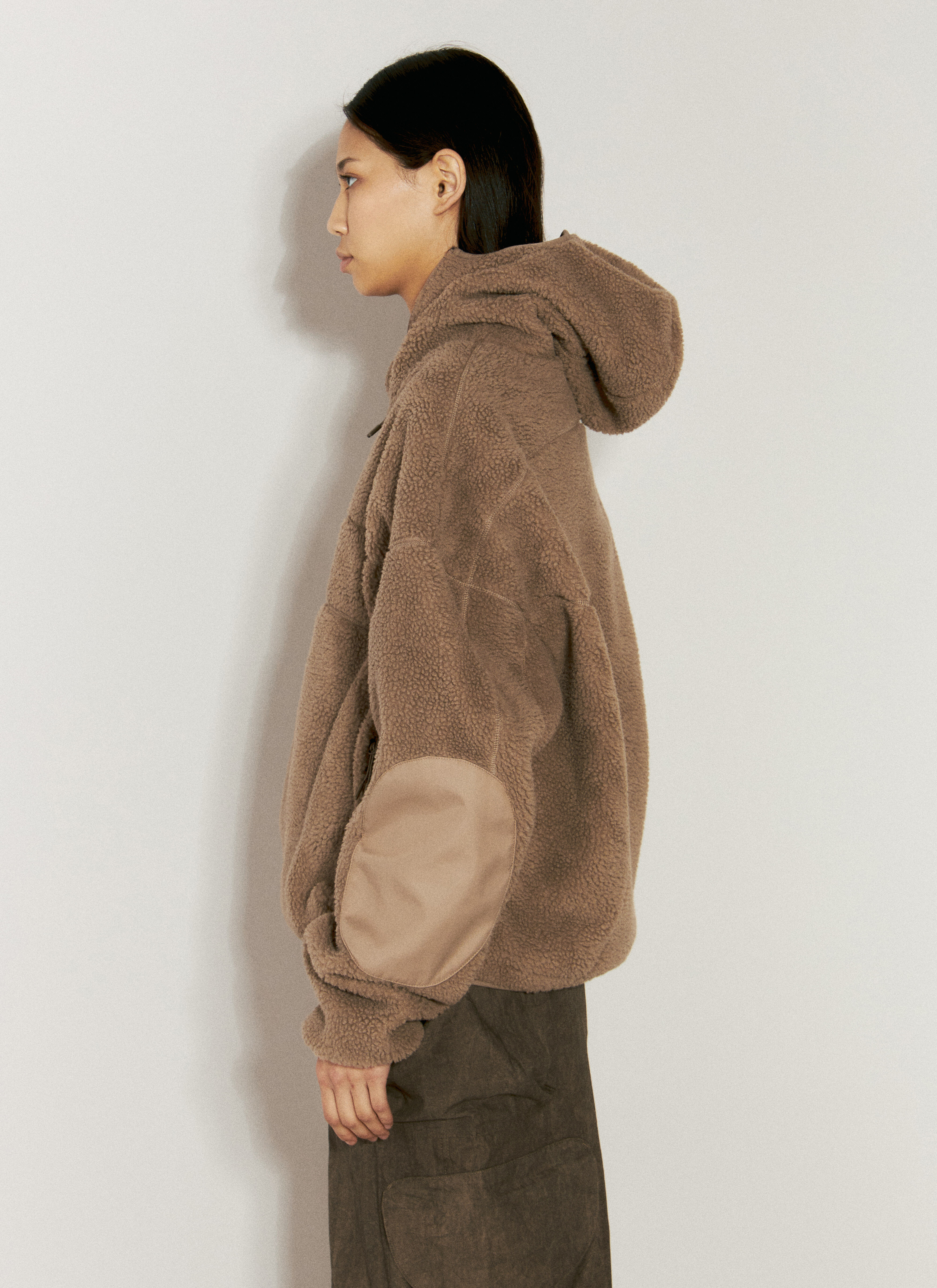 Fluffy hooded jumper new arrivals