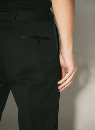 Dolce & Gabbana クラシックギャバジンタキシードパンツ ブラック dol0158005