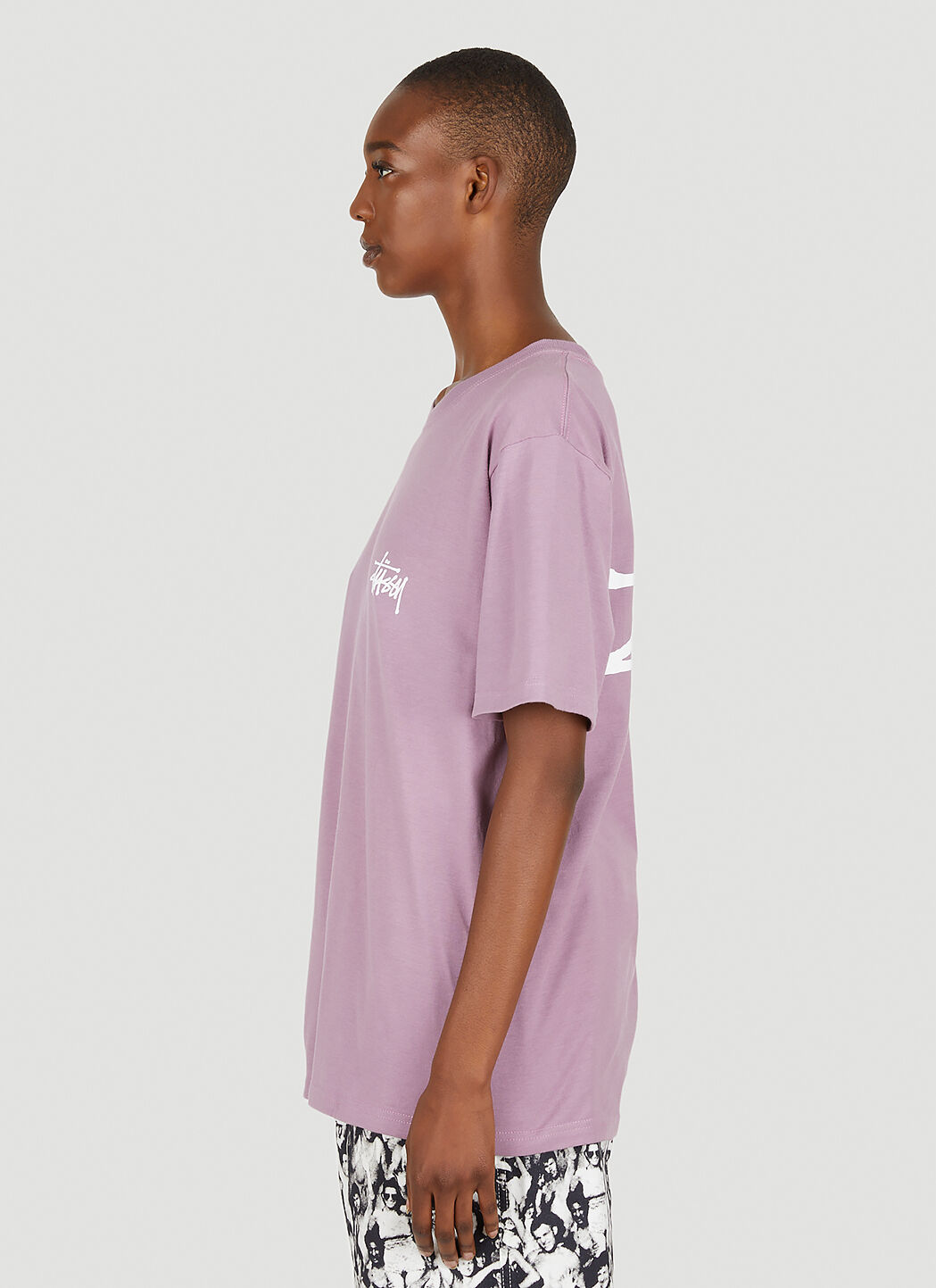 Stussy clearance purple shirt